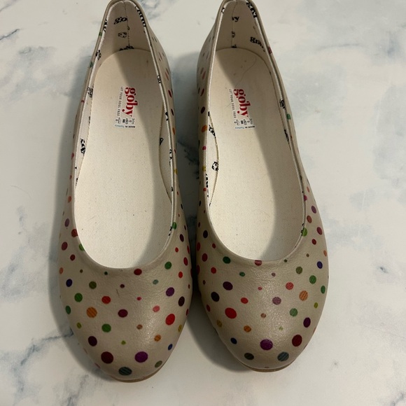 Goby Colorful Spotted Women's Flats - Picture 5 of 8